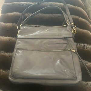 HOBO grey should bag, Perfect condition